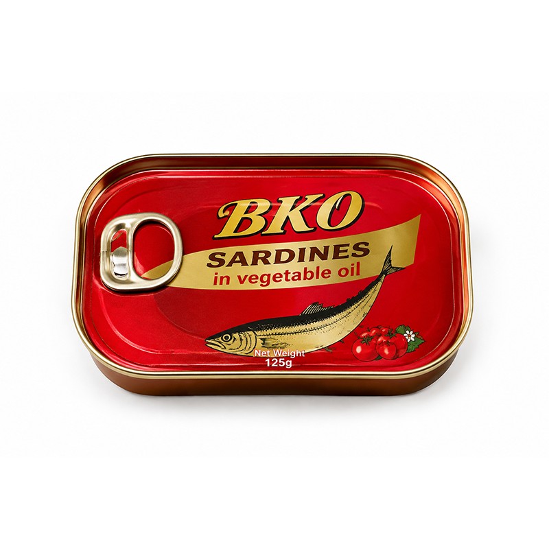 Sardinenkonserven in Pflanzenöl